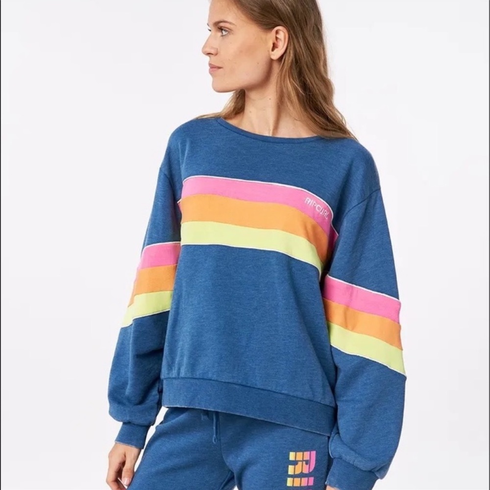 🔆RIP CURL🔆 GOLDEN STATE CREW SWEATSHIRT - Picture 6 of 13